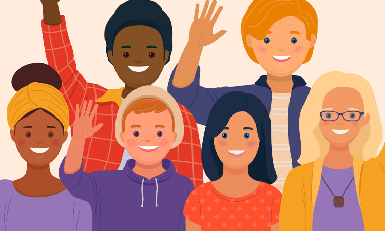 image of a group of adolescents